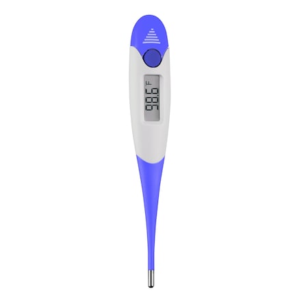 Veridian Healthcare Dual Scale 9-Second Flexible Tip Digital Thermometer With Beeper, Memory & Fever Alarm 08-359